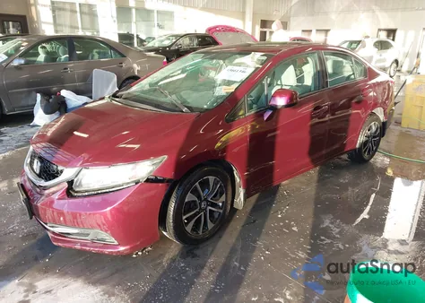 2013 Honda Civic Ex z USA, uszkodzony, nr VIN 19XFB2F82DE035357